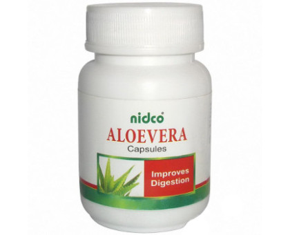 Aloe vera extracto NidCo, 60 cápsulas