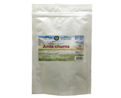 Amla polvo Adarsh Ayurvedic, 100 gramoss