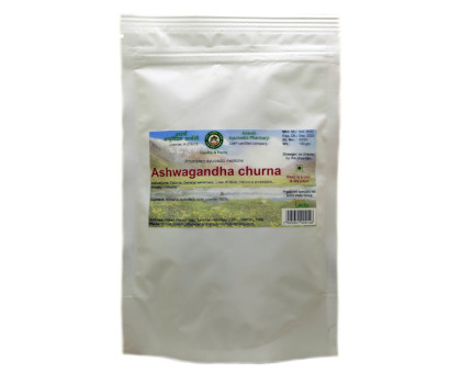 Ashwagandha polvo Adarsh Ayurvedic, 100 gramoss