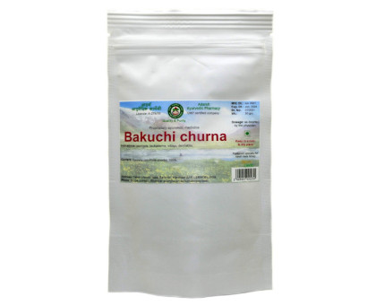 Bakuchi polvo Adarsh Ayurvedic, 50 gramoss