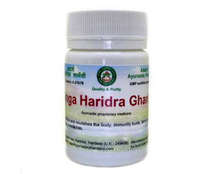 Moringa Haridra extracto Adarsh Ayurvedic, 40 gramoss ~ 110 tabletas