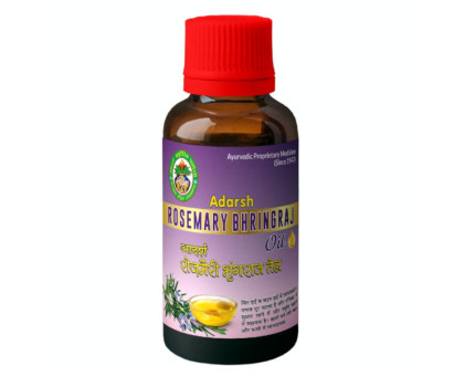 Rosemary Bhringaraj aceite Adarsh Ayurvedic, 100 ml