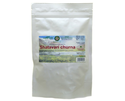 Shatavari polvo Adarsh Ayurvedic, 100 gramoss