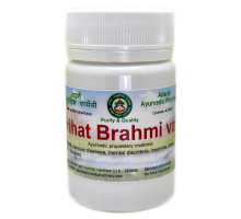 Vrihat Brahmi vati, 20 gramoss ~ 60 tabletas