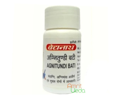 Agnitundi bati Baidyanath, 80 tabletas - 24 gramoss