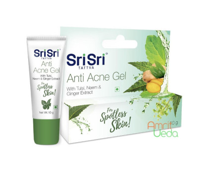 Anti acne gel Sri Sri Tattva, 10 gramoss