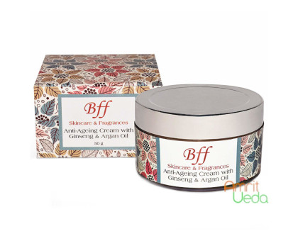 Anti-Ageing Cream with Ginseng and Argana aceite BFF Skincare and Fragrances, 50 gramoss