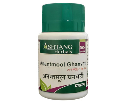 Anantmool extracto Ashtang (Anantmool ghanvati Ashtang), 60 tabletas