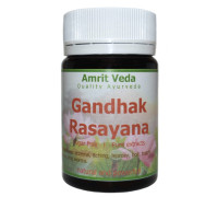 Gandhak Rasayana, 90 tabletas - 36 gramoss