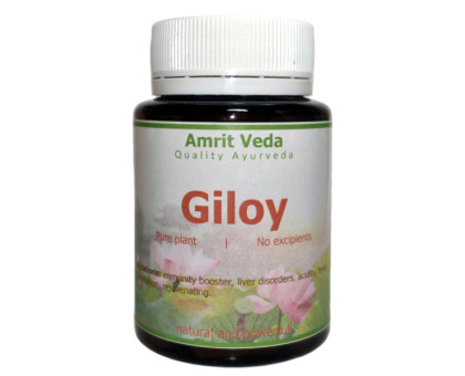 Giloy extracto Amrit Veda, 90 tabletas