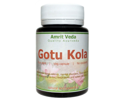 Gotu Kola Amrit Veda, 60 cápsulas