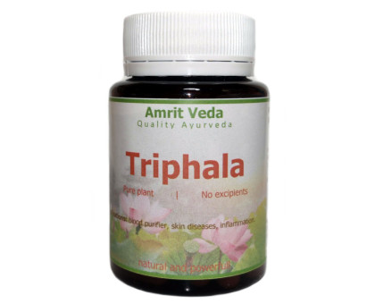 Triphala Amrit Veda, 60 cápsulas