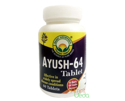 Ayush-64 Basic Ayurveda, 60 tabletas