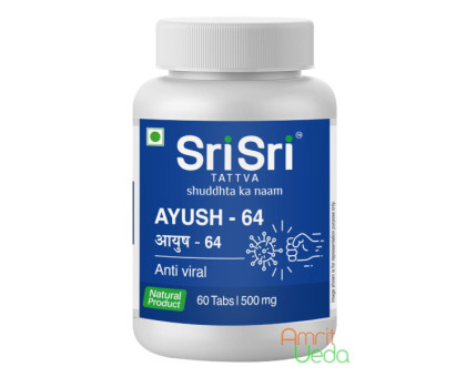 Ayush-64 Sri Sri Tattva, 60 tabletas