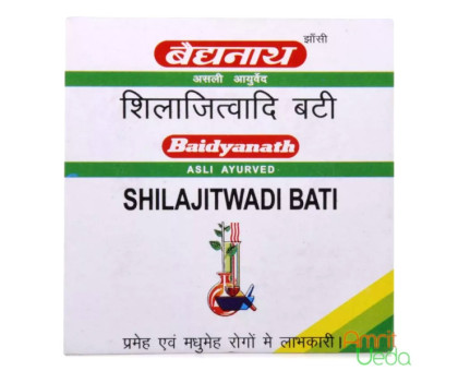 Shilajitwadi vati Baidyanath (Shilajitwadi bati Baidyanath), 20 tabletas