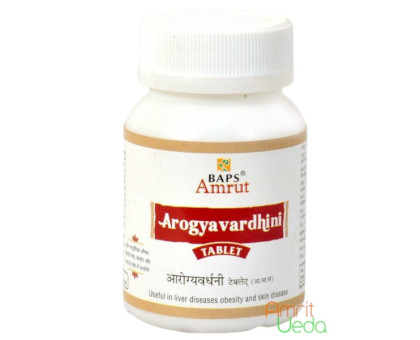 Arogyavardhini vati (Arogyawardhini vati) BAPS, 120 tabletas - 36 gramoss