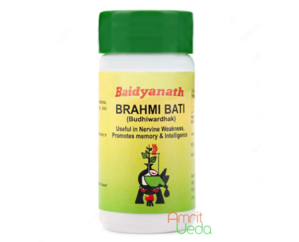 Brahmi bati Baidyanath, 30 tabletas