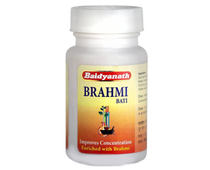 Brahmi bati Baidyanath, 80 tabletas