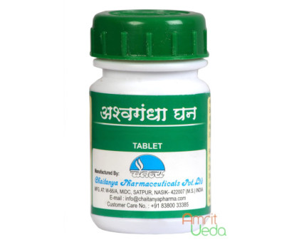 Yashtimadhu extract Chaitanya (Jeshtamadh Ghana Chaitanya), 60 tablets