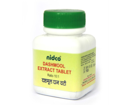 Dashamool extracto NidCo, 30 tabletas