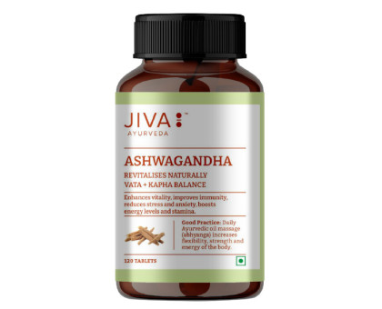 Ashwagandha Jiva, 120 tabletas