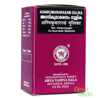 Agnikumararasam gulika, 100 tabletas