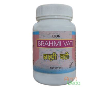 Brahmi vati Lion, 100 tabletas - 30 gramoss