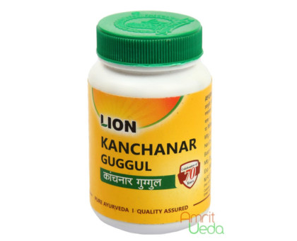 Kanchnar Guggul Lion, 100 tabletas