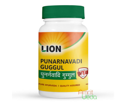 Punarnavadi Guggul Lion, 100 tablets - 50 grams