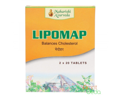 Lipomap Maharishi Ayurveda, 40 tabletas