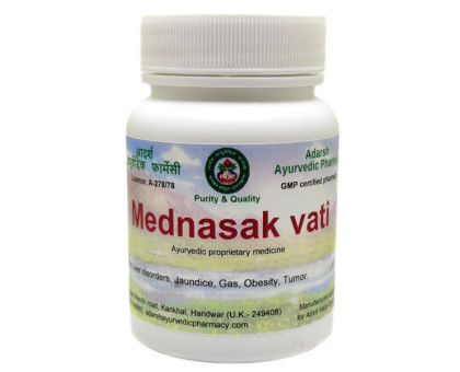 Mednasak vati Adarsh Ayurvedic, 40 gramoss ~ 100 tabletas