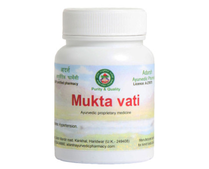 Mukta vati Adarsh Ayurvedic, 20 gramoss ~ 55 tabletas