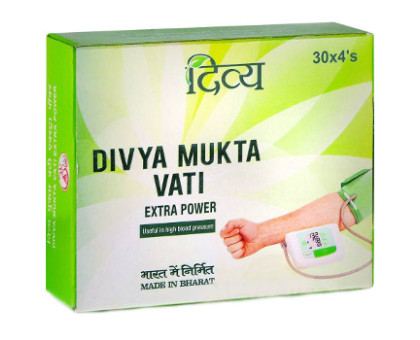 Divya Mukta vati Patanjali, 120 tabletas