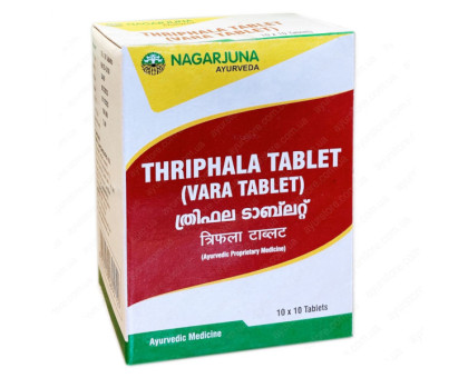 Triphala Nagarjuna, 100 tabletas