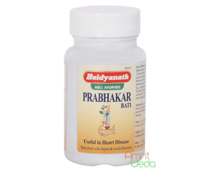 Prabhakar bati Baidyanath, 80 tabletas