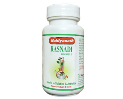 Rasnadi Guggulu Baidyanath, 80 tabletas - 30 gramoss