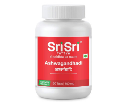 Ashwagandhadi Sri Sri Tattva, 60 tabletas