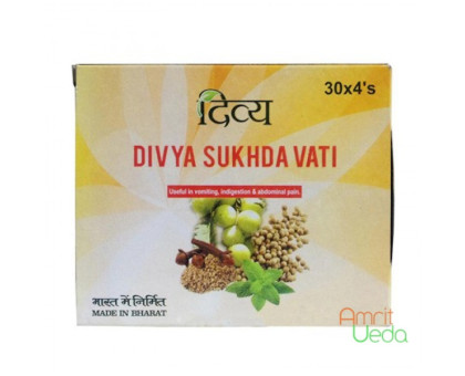 Sukhda vati Patanjali, 120 tabletas