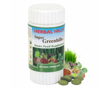 Super Greenhills Herbalhills, 60 tabletas