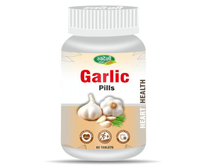 Garlic - Lasuna extract Swadeshi Ayurved, 60 tabletas - 13 gramoss