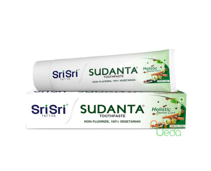 Toothpaste Sudanta Sri Sri Tattva, 100 gramoss