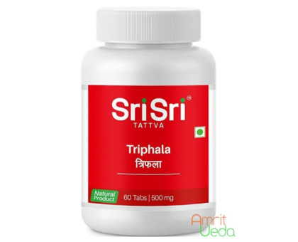 Triphala Sri Sri Tattva, 60 tabletas