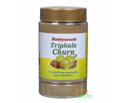 Triphala polvo Baidyanath, 500 gramoss