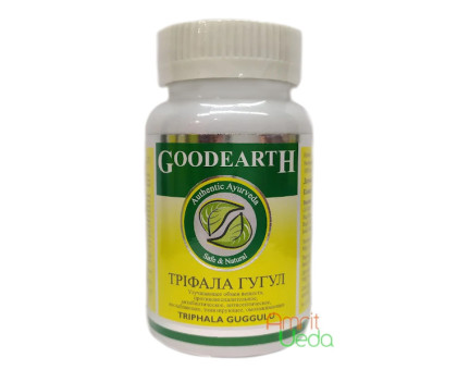 Triphala Guggulu GoodEarth, 60 cápsulas