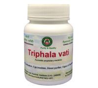 Triphala vati, 50 gramoss ~ 100 tabletas