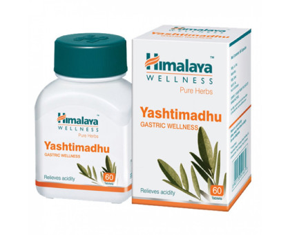 Yashtimadhu Himalaya, 60 tabletas