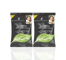 Tinte Capilar Natural Colourveda Negro Marrón, 2x100 gramos