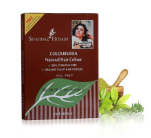 Tinte para Cabello Natural Colourveda Marrón Oscuro, 100 gramos