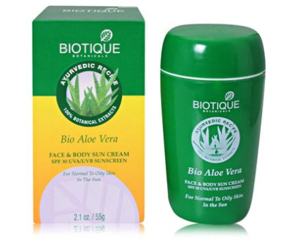 Bio Aloe Vera Cream Biotique, 50 gramoss