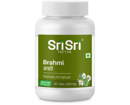 Brahmi Sri Sri Tattva, 60 tabletas